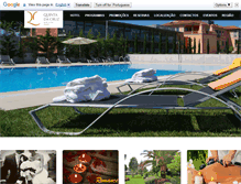 Tablet Screenshot of hotelquintadacruz.pt